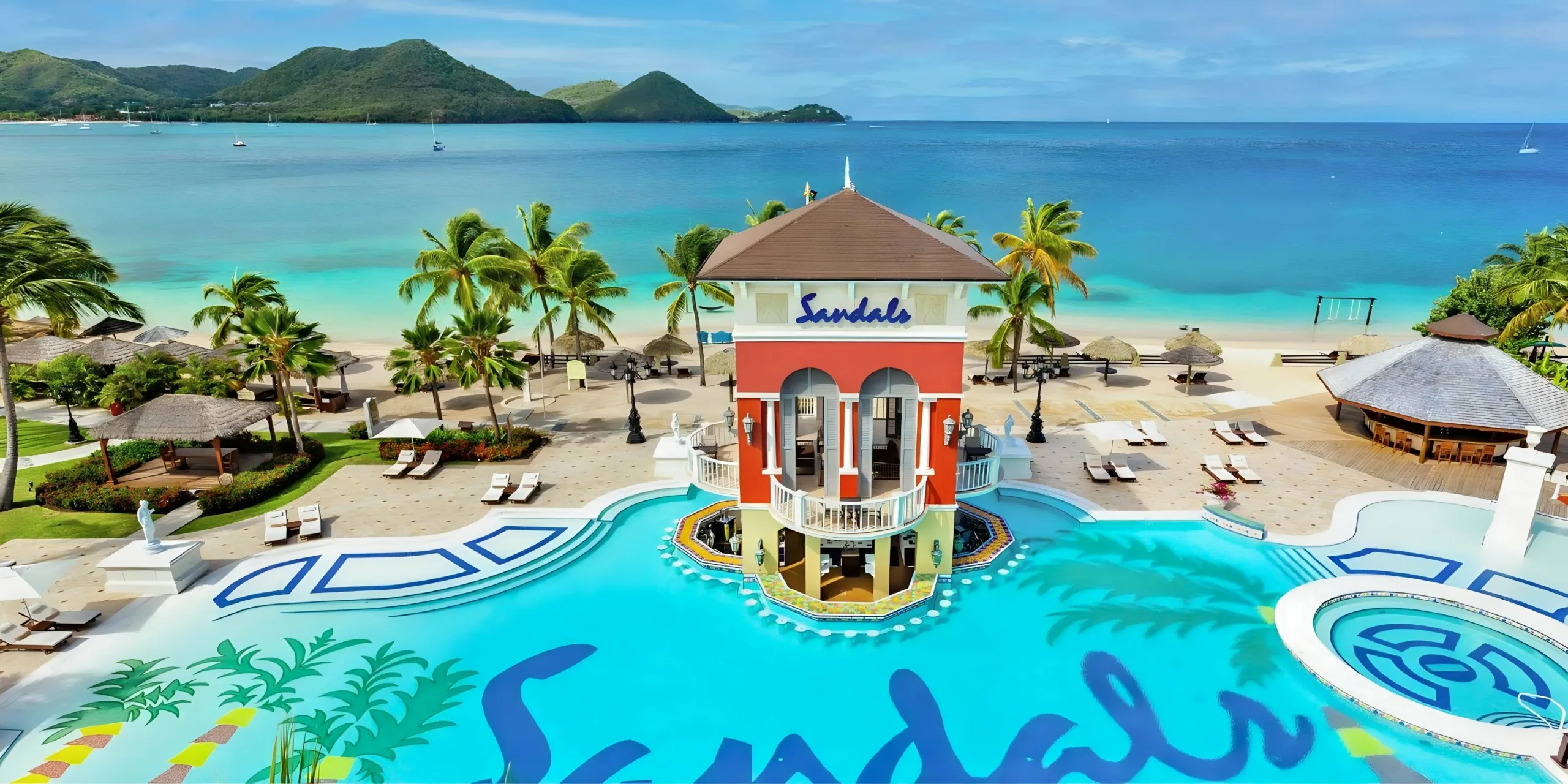 Sandals St. Lucia resort — St. Lucia vs Barbados comparison